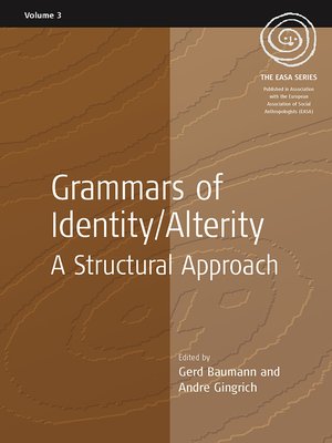 cover image of Grammars of Identity / Alterity